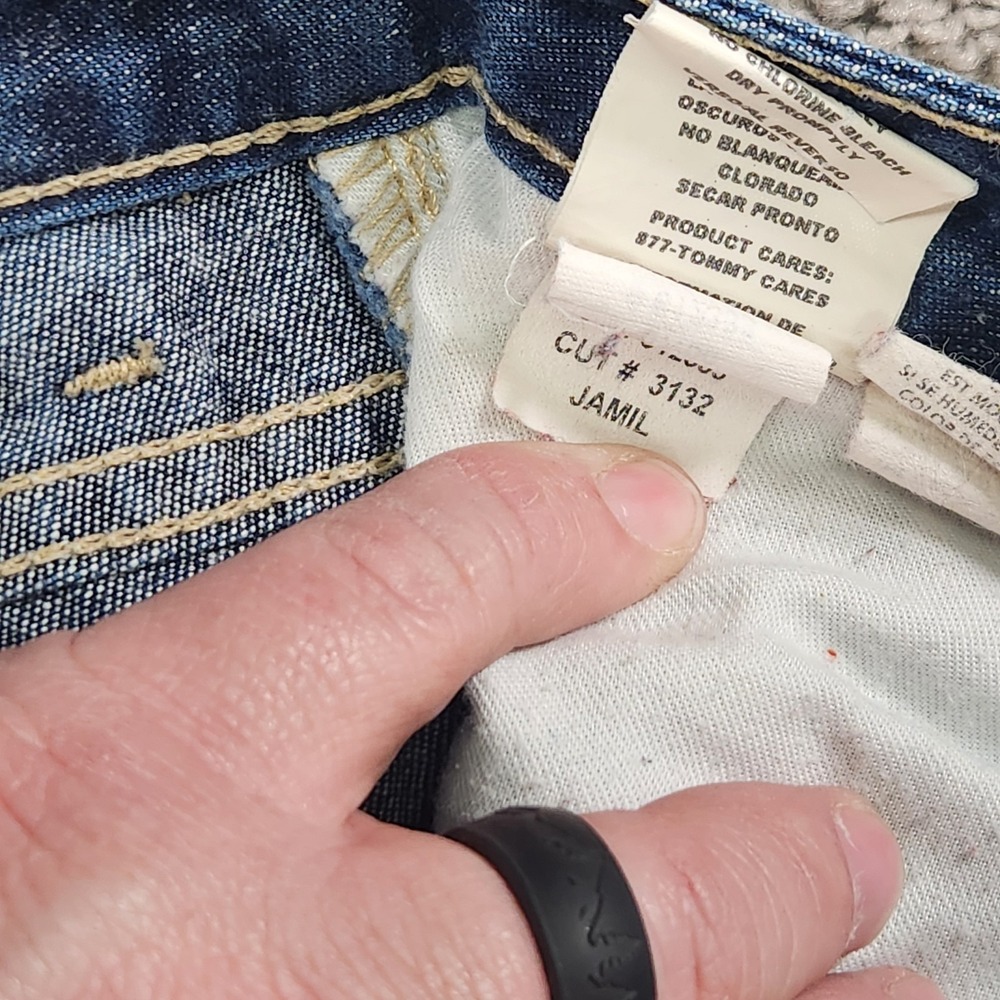 Tommy Hilfiger Blue Boot Cut Jeans - Picture 6 of 15